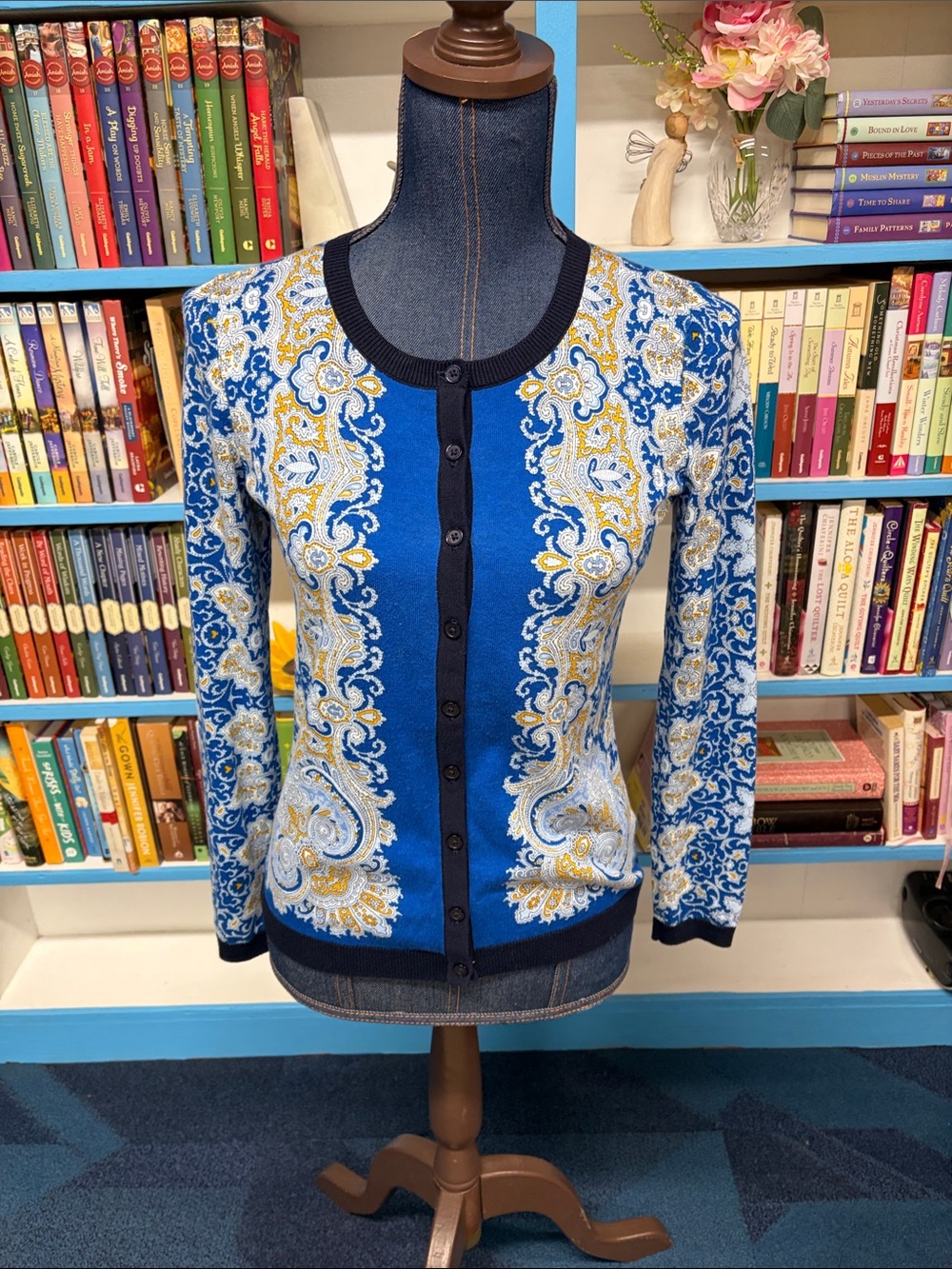 Talbots size p petite cardigan sweater